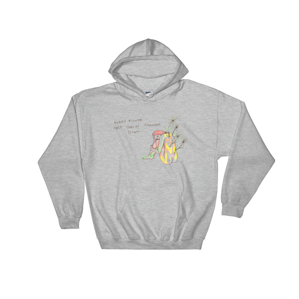 " Every Flower " Unisex Hooded Sweatshirt