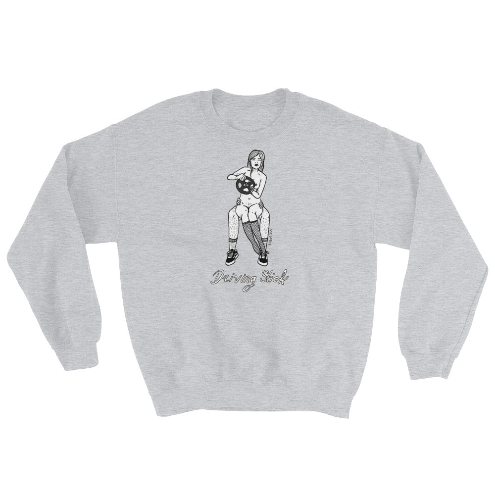 " Driving Stick " Unisex Sweatshirt
