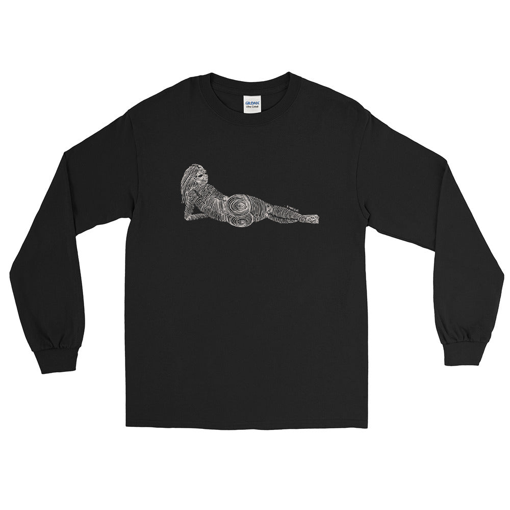 " 3/7 Deadly sins " Front and back Print Dark Unisex’s Long Sleeve Shirt