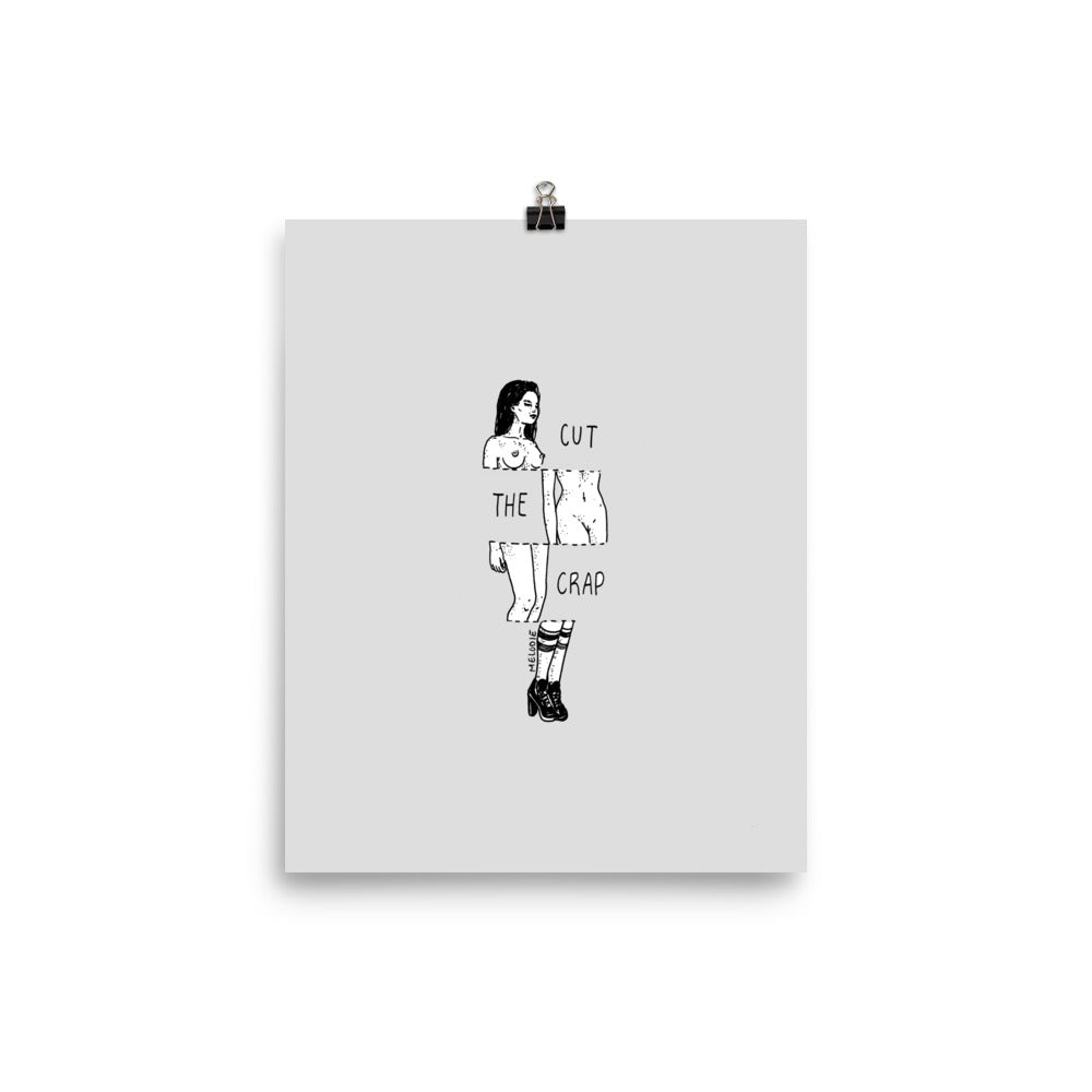 " Cut the Crap " Poster