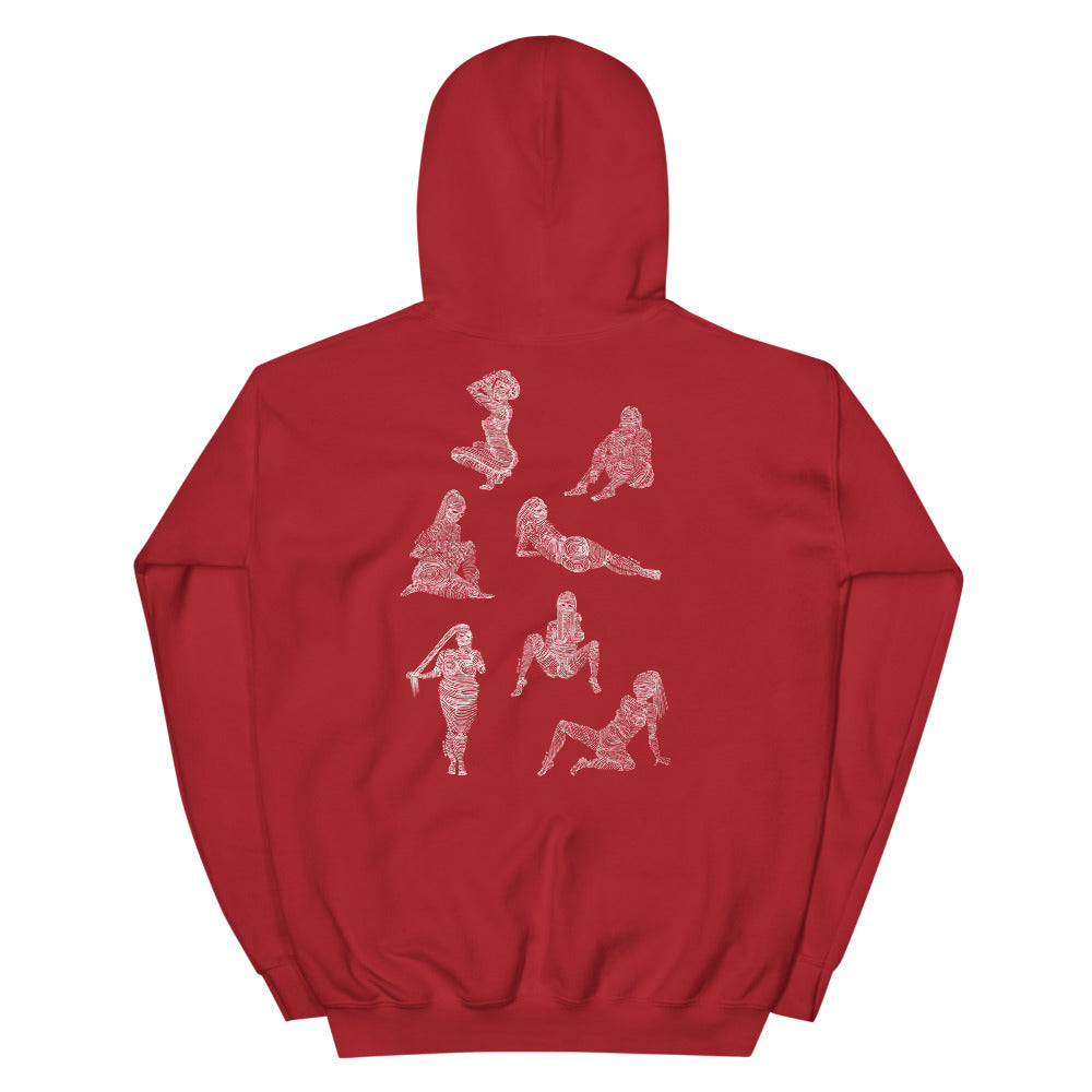 " 1/7 Deadly sins " Front and back Print Dark Unisex Hoodie