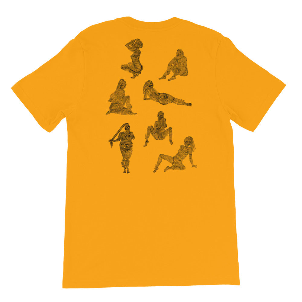 " 4 /7 Deadly sins " Front and back Print Short-Sleeve Unisex T-Shirt