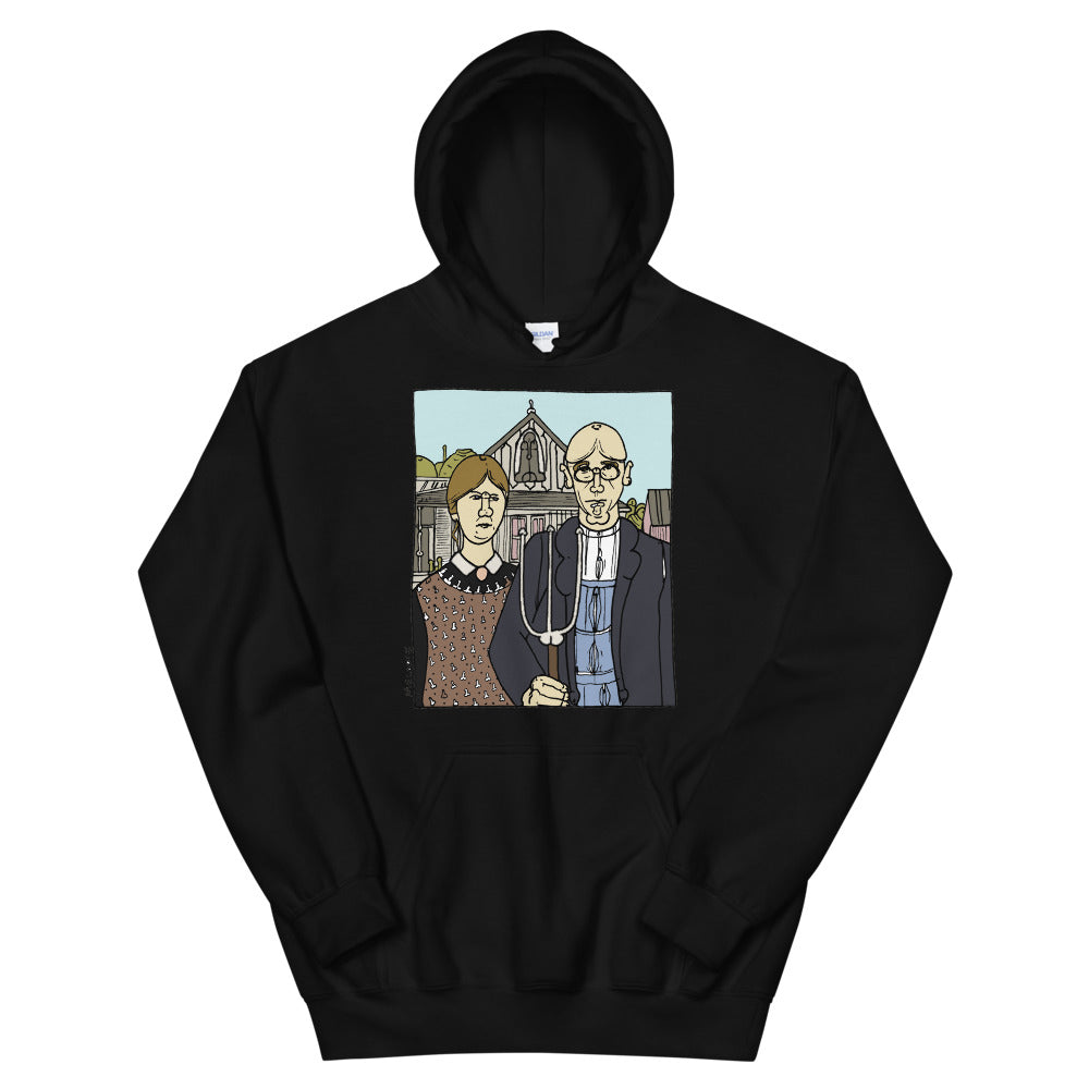 " Grant Wood " Unisex Hoodie