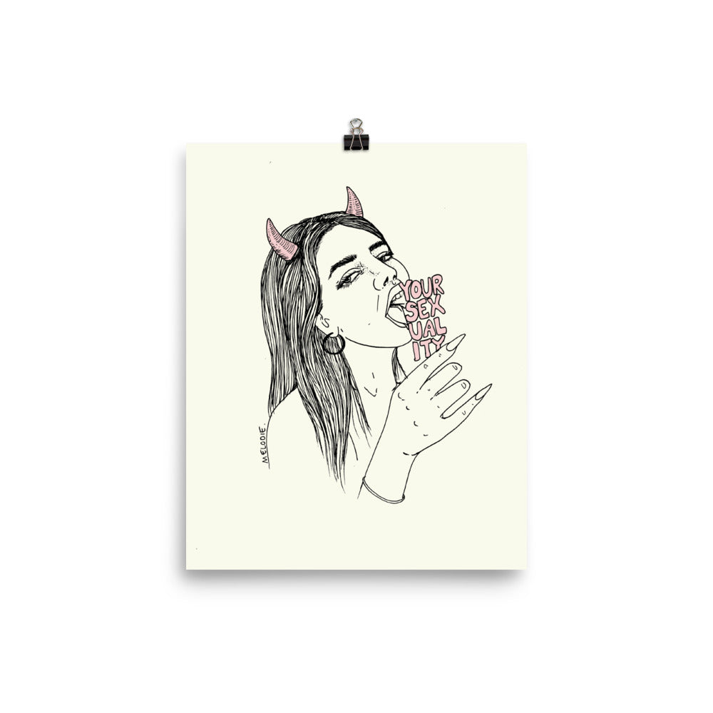 " Embrace Your Sexuality " Print / Poster