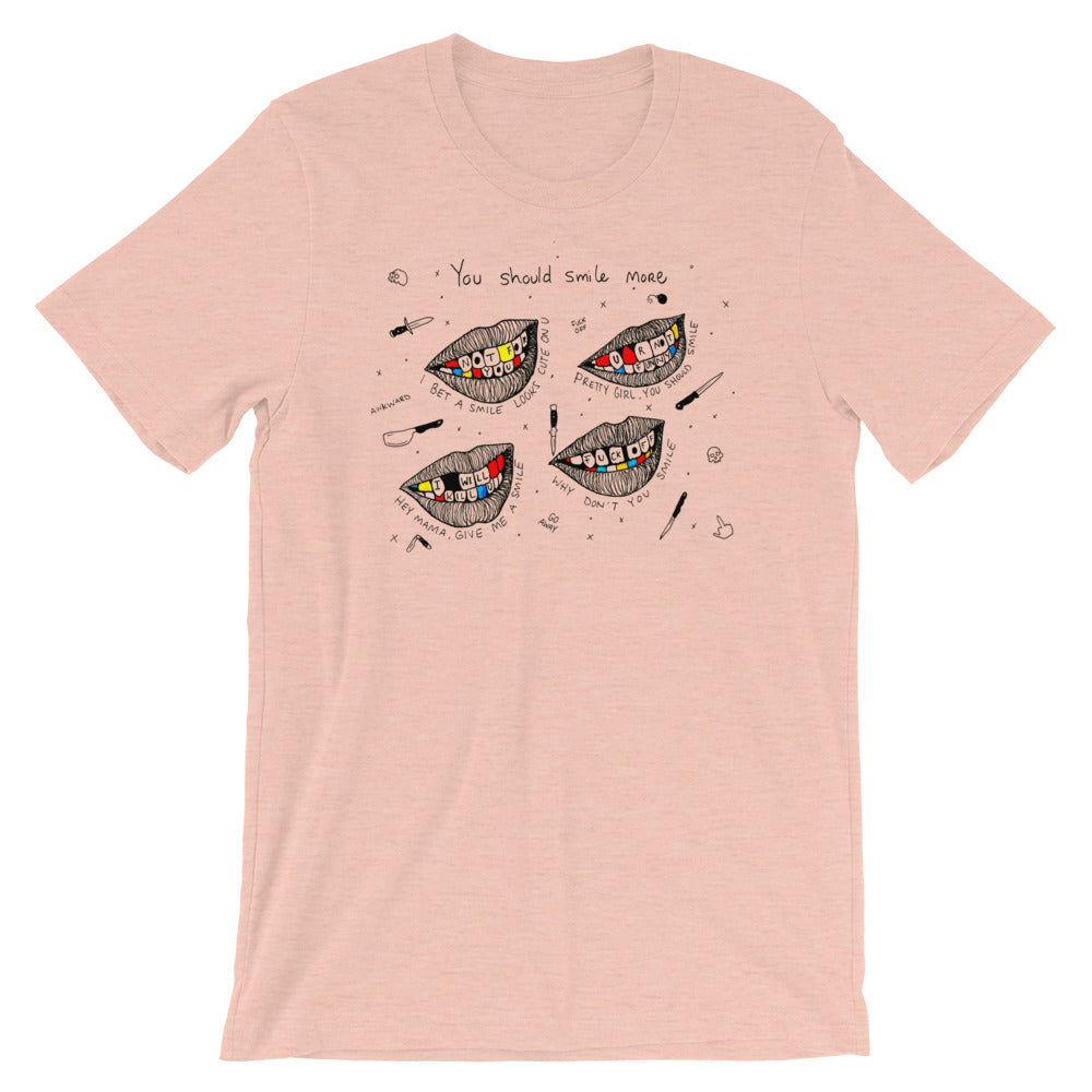 " You Should Smile More " Short-Sleeve Unisex T-Shirt
