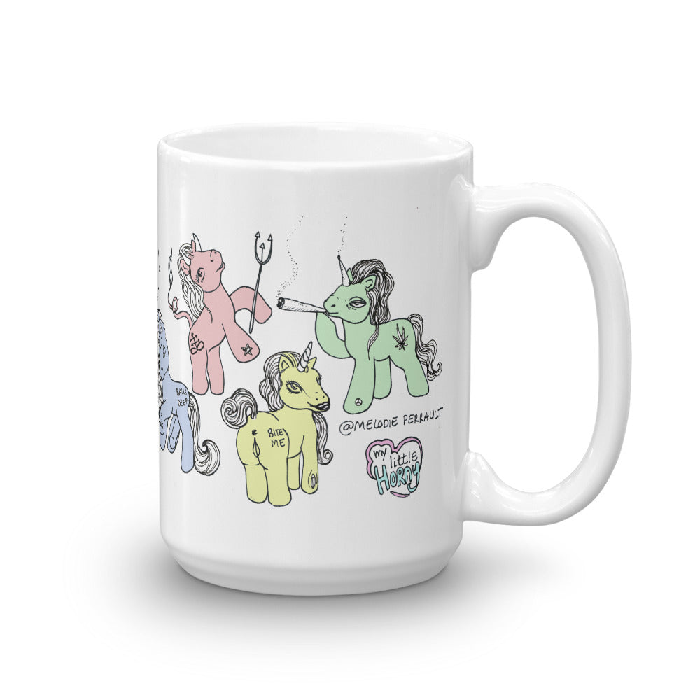 " My Little Horny " Mug