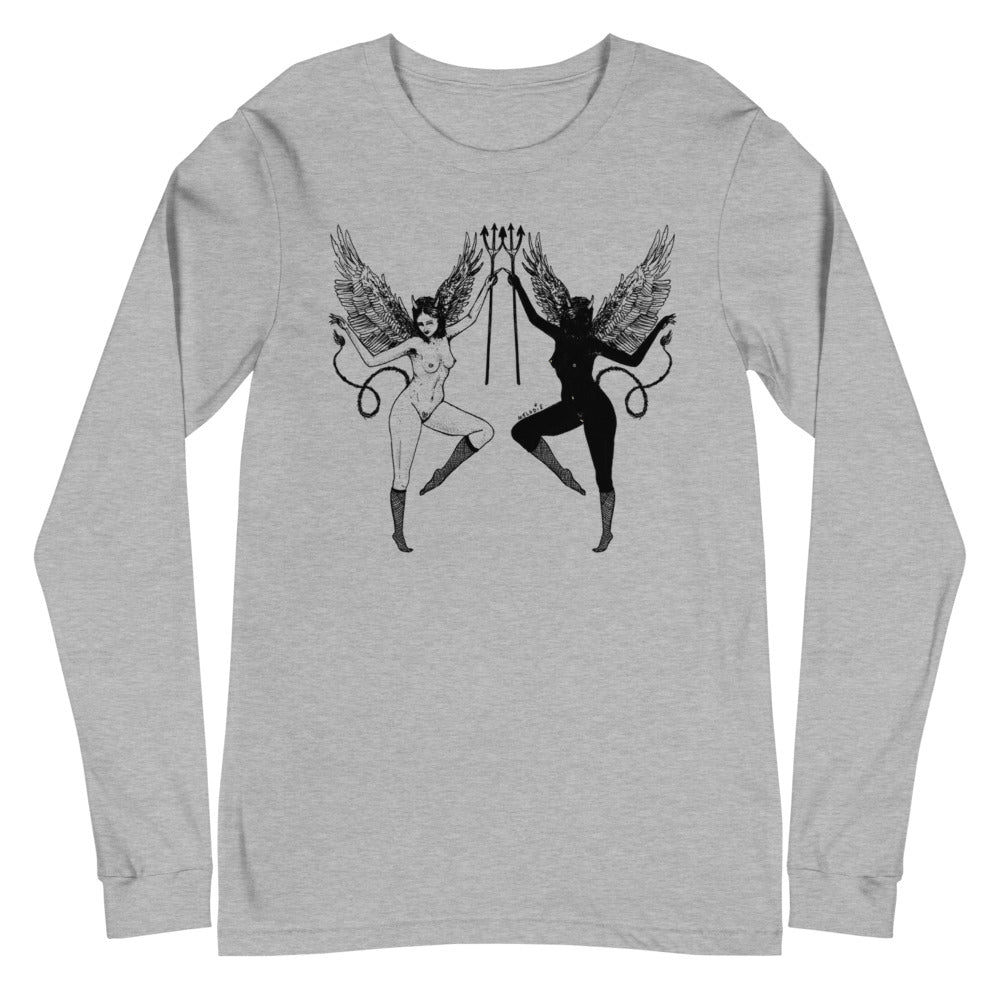 " Angels " Unisex Long Sleeve Tee