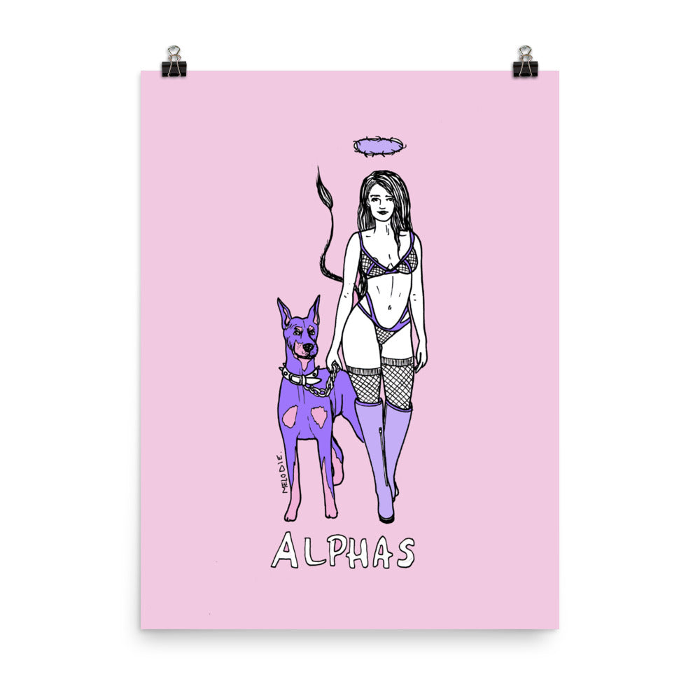 " Alphas " Print / Poster