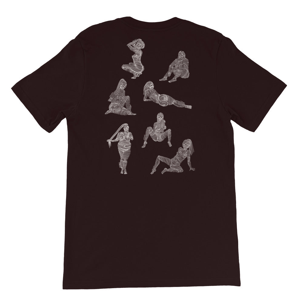 " 5/7 Deadly sins " Front and back Print Dark Short-Sleeve Unisex T-Shirt