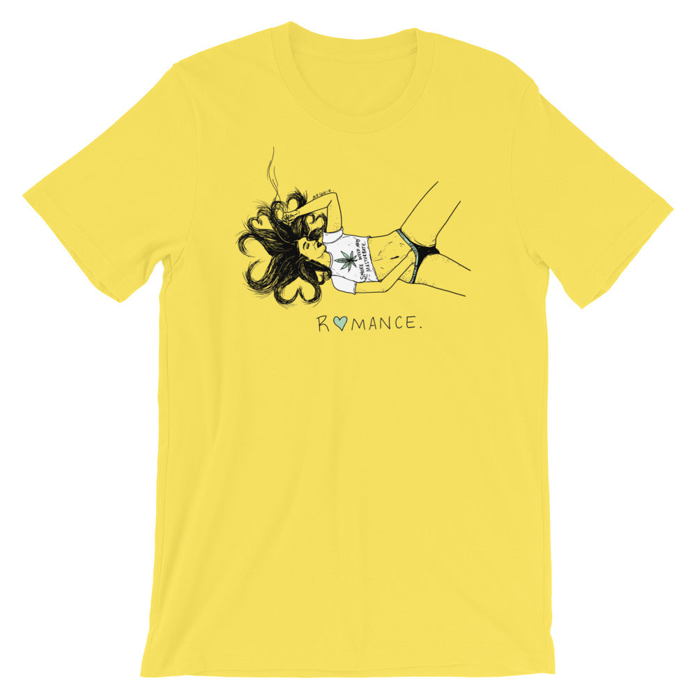 " Romance / Smoke Weed And Masturbate " Short-Sleeve Unisex T-Shirt