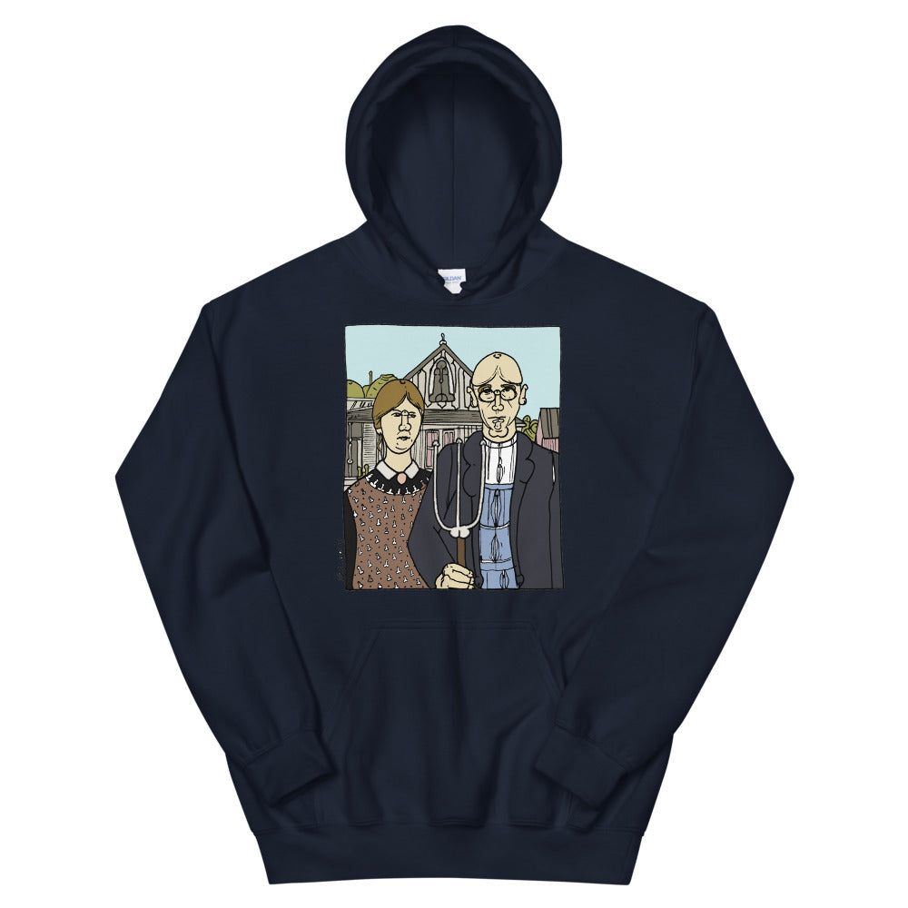 " Grant Wood " Unisex Hoodie