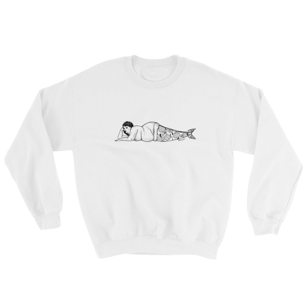 " Pizza Mermaid " Unisex Sweatshirt
