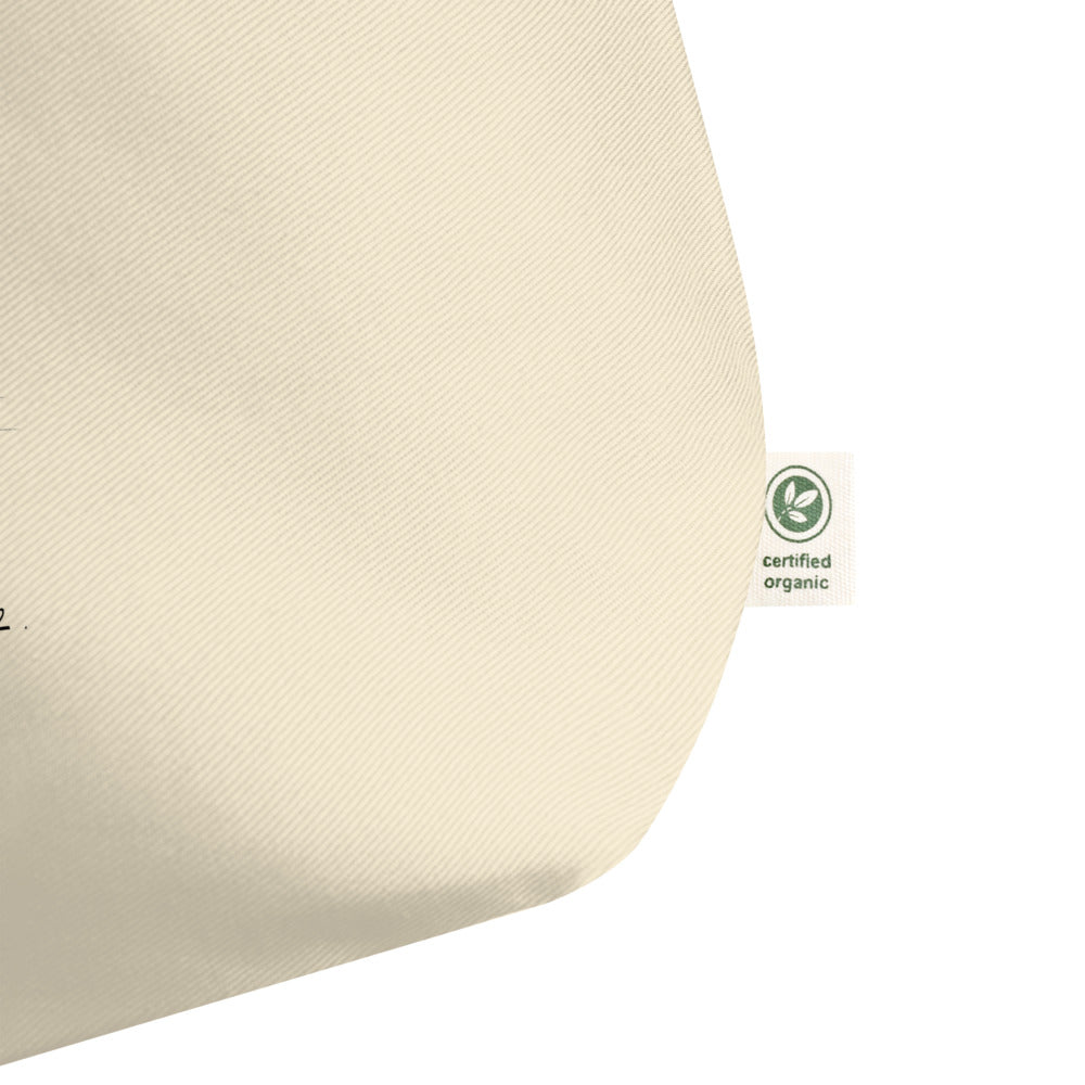 " #TBT " Large organic tote bag