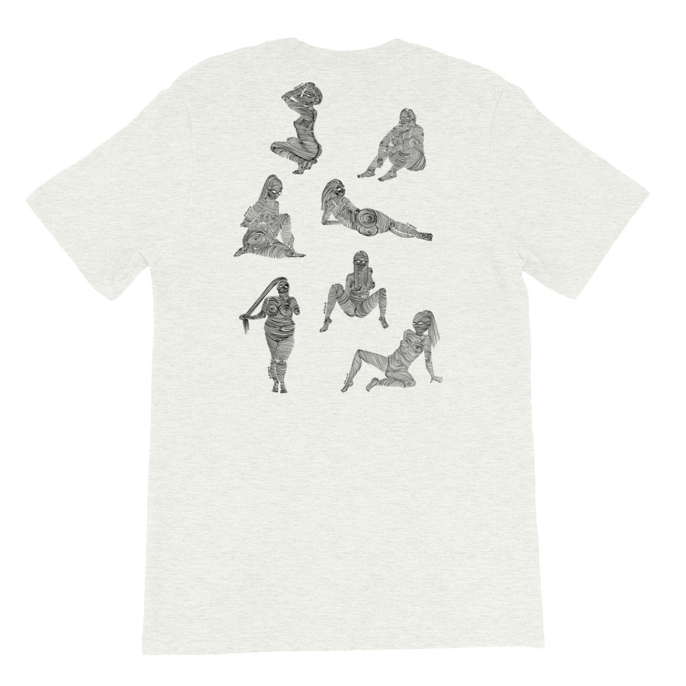 " 6/7 Deadly sins " Front and back Print Short-Sleeve Unisex T-Shirt