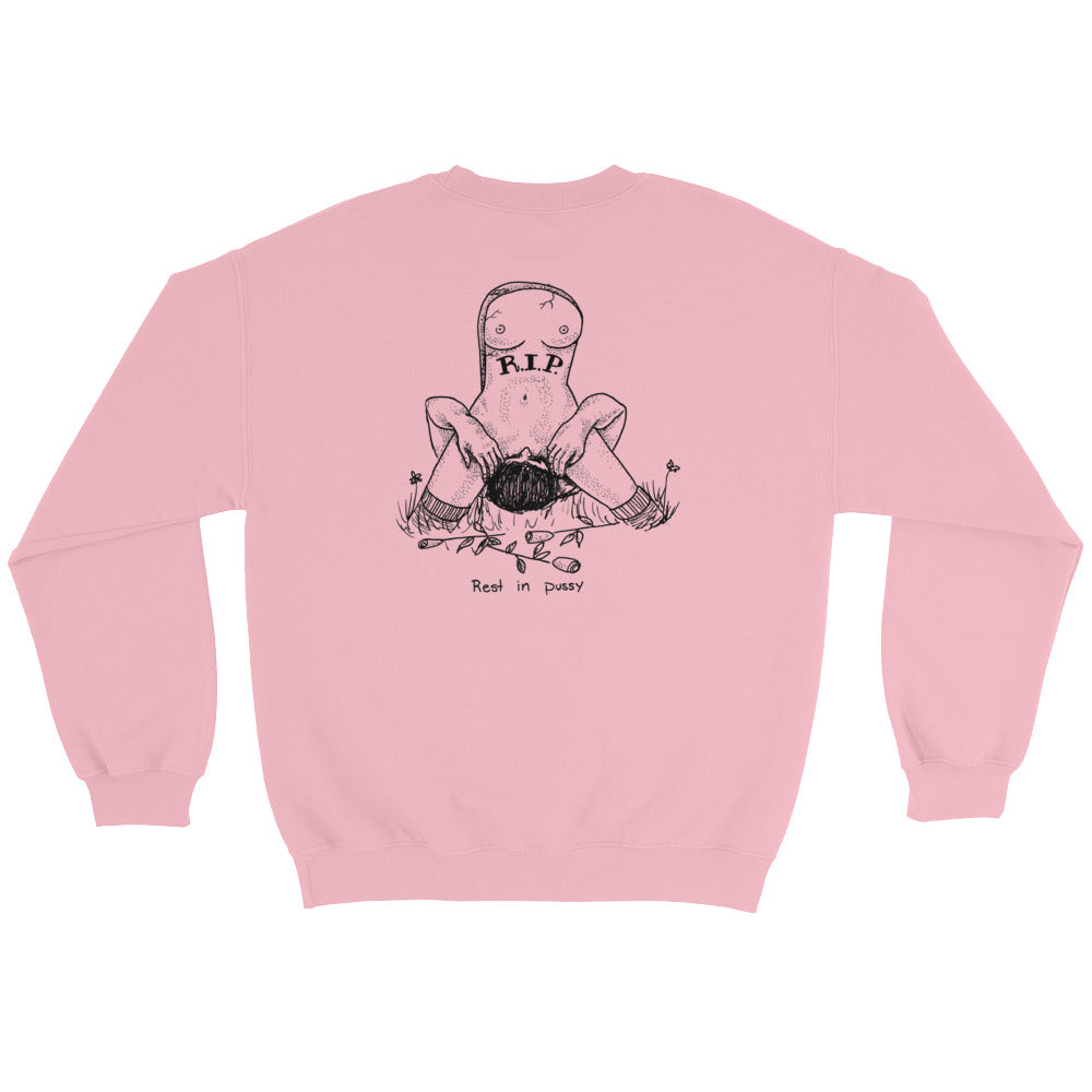 " Us x Rest In Pussy " Combo Unisex Sweatshirt