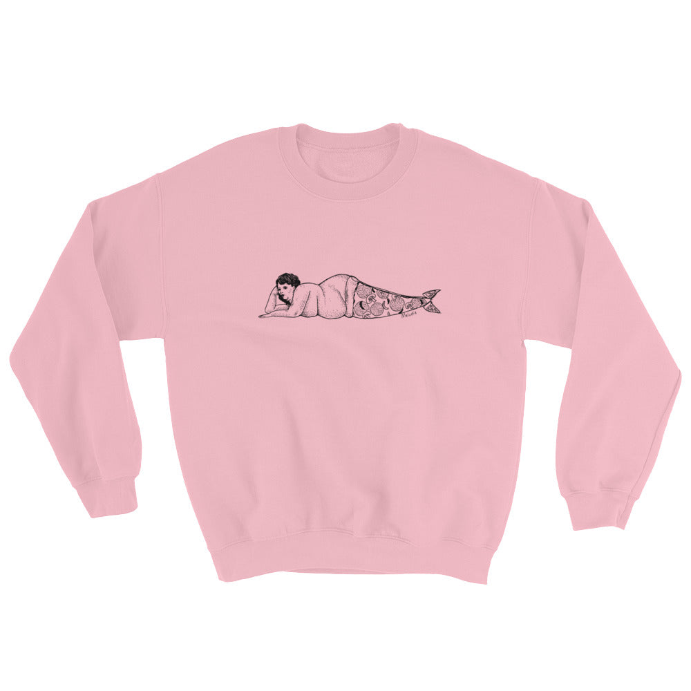 " Pizza Mermaid " Unisex Sweatshirt
