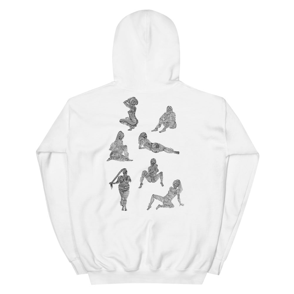 " 2/7 Deadly sins " Front and back Print Unisex Hoodie