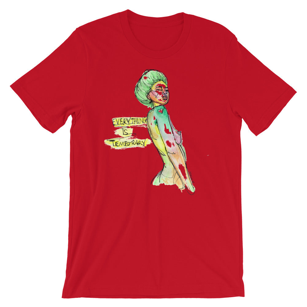 " Everything Is Temporary " Short-Sleeve Unisex T-Shirt
