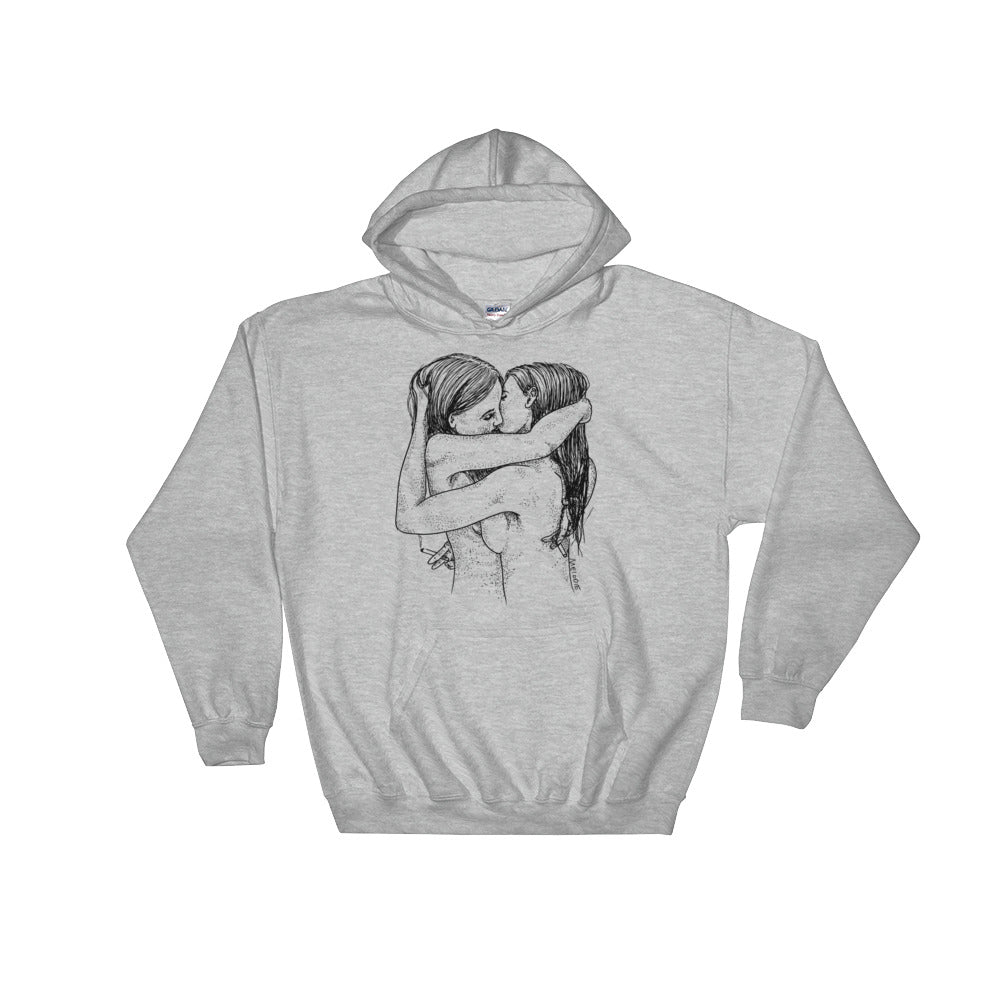 " Kiss Kiss Kill Kill " Hooded Sweatshirt