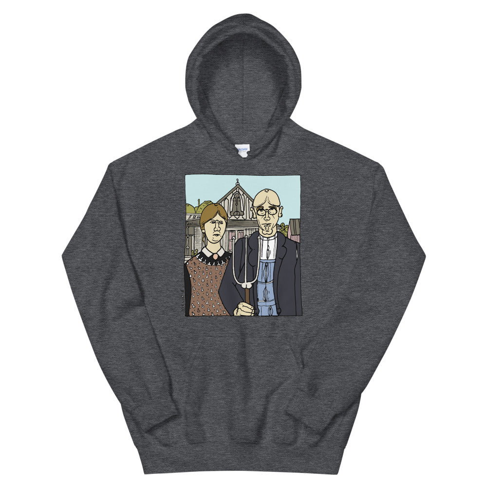 " Grant Wood " Unisex Hoodie
