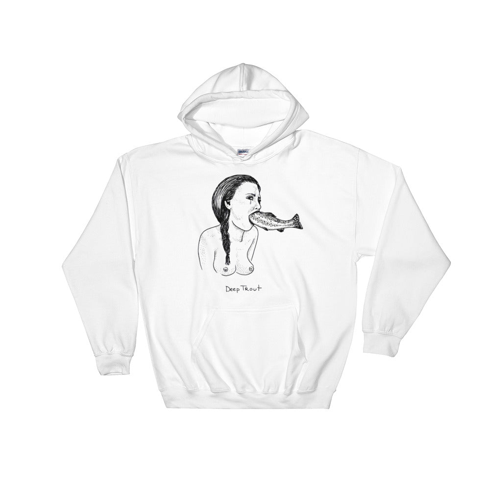 " Deep Trout " Hooded Sweatshirt