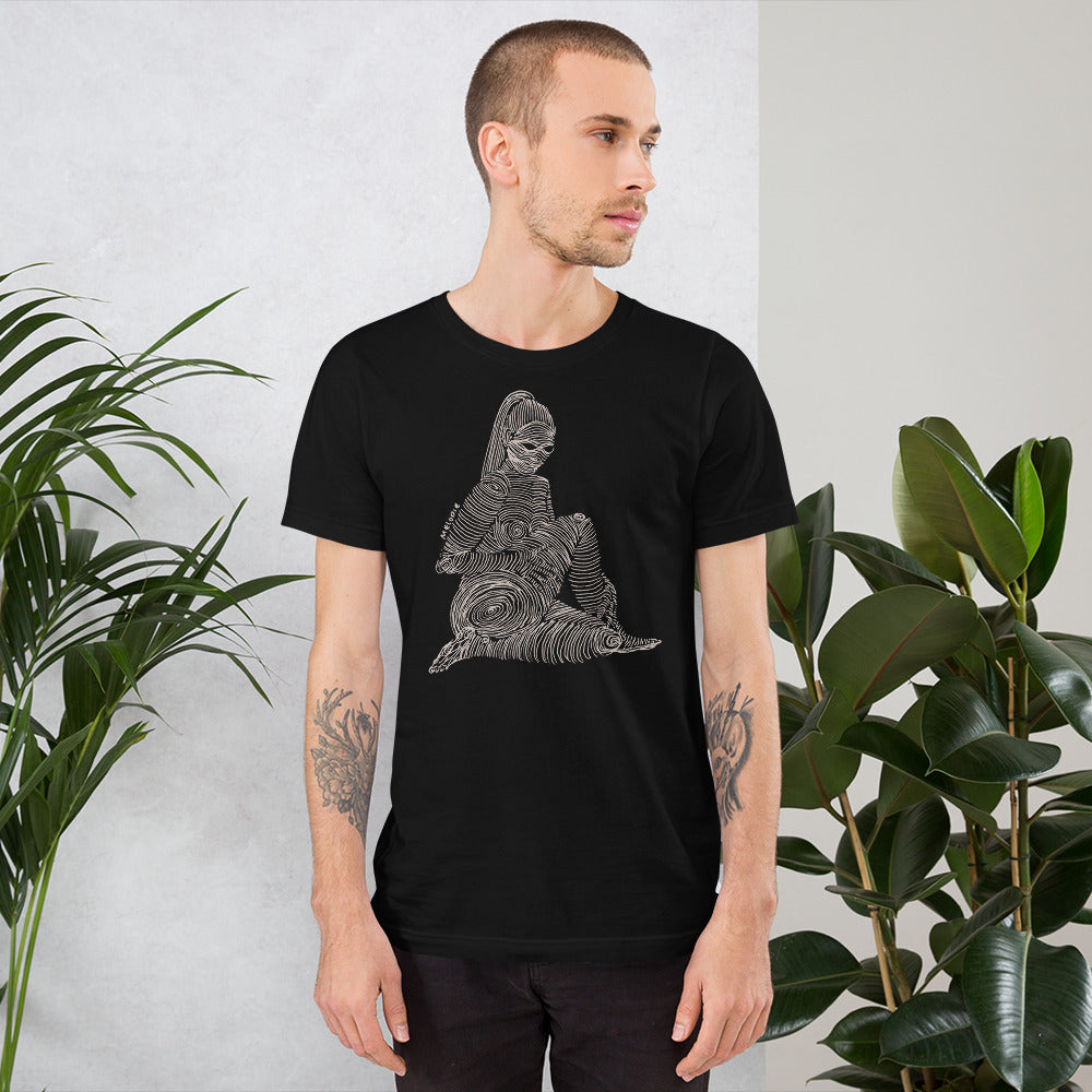 " 2/7 Deadly sins " Front and back Print Dark Short-Sleeve Unisex T-Shirt