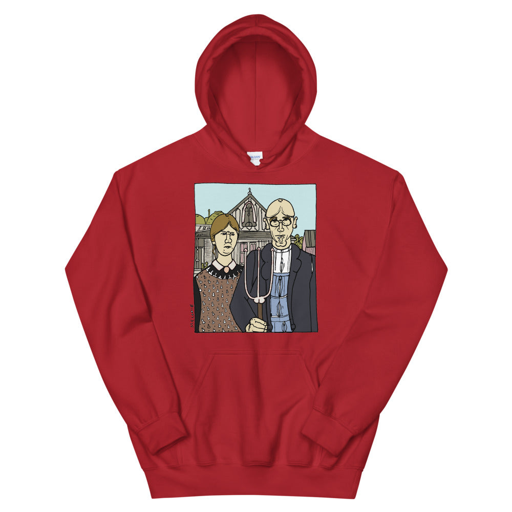 " Grant Wood " Unisex Hoodie