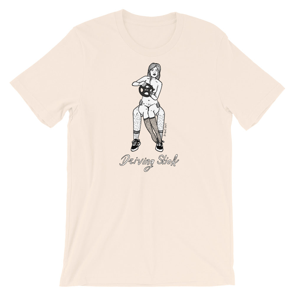 " Driving Stick " Short-Sleeve Unisex T-Shirt