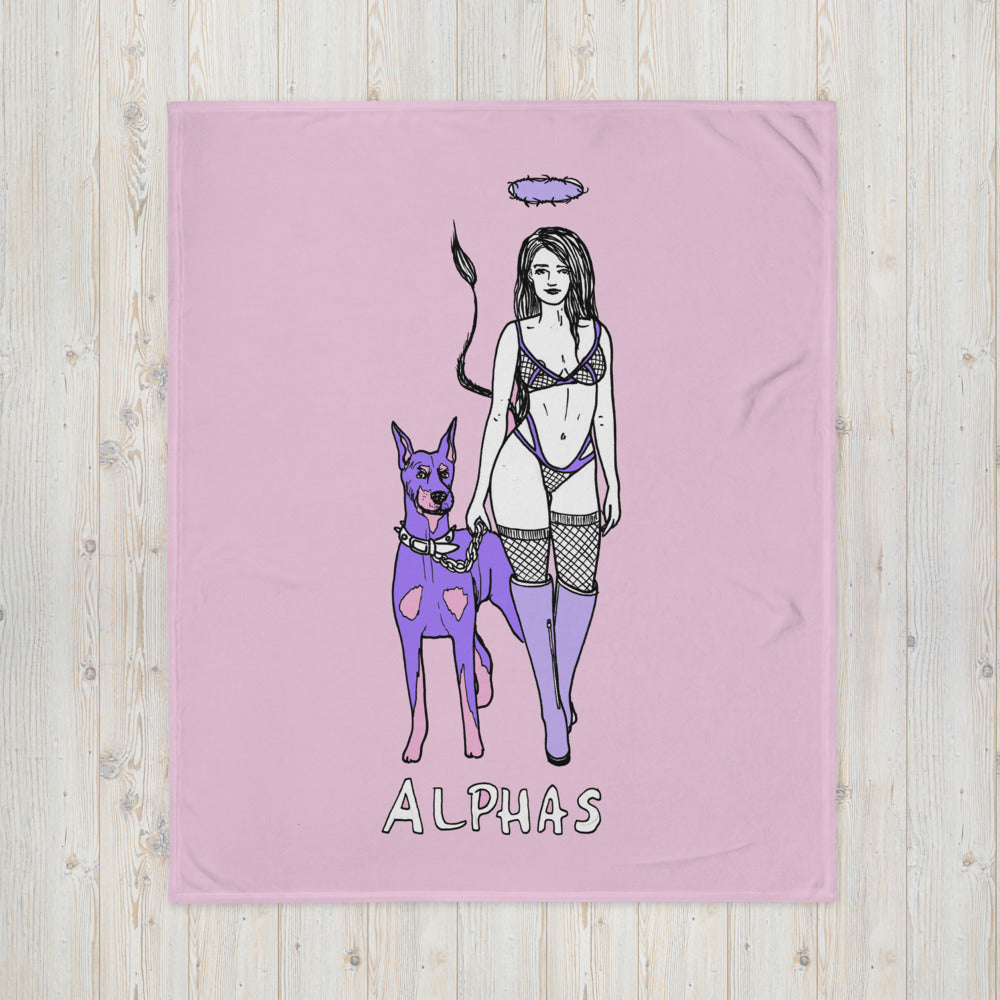 " Alphas " Throw Blanket