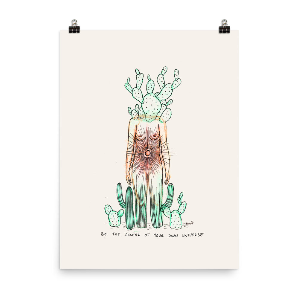 " Center Of My Universe " Print / Poster