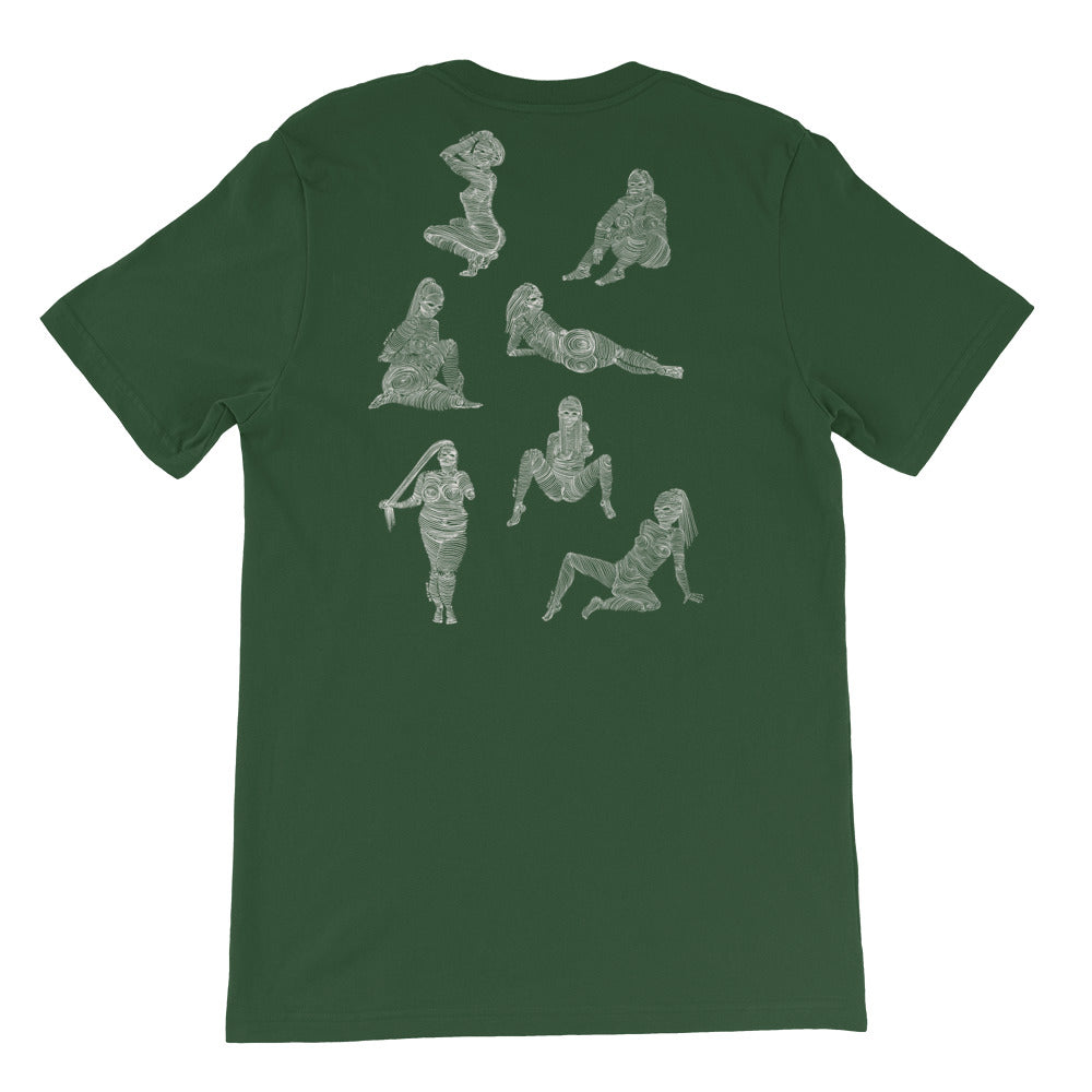 " 6/7 Deadly sins " Front and back Print Dark Short-Sleeve Unisex T-Shirt