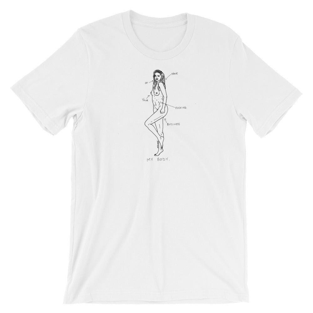 " My Body " Short-Sleeve Unisex T-Shirt