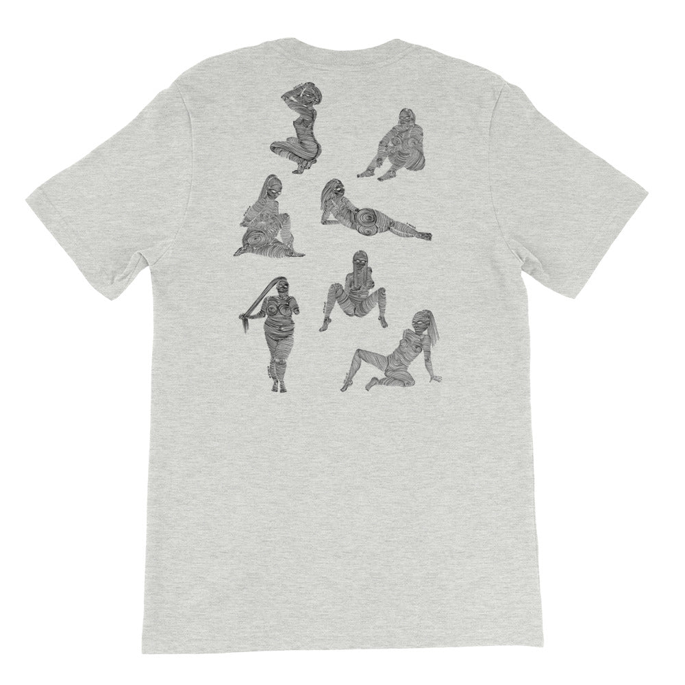 " 6/7 Deadly sins " Front and back Print Short-Sleeve Unisex T-Shirt