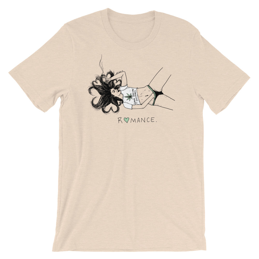 " Romance / Smoke Weed And Masturbate " Short-Sleeve Unisex T-Shirt