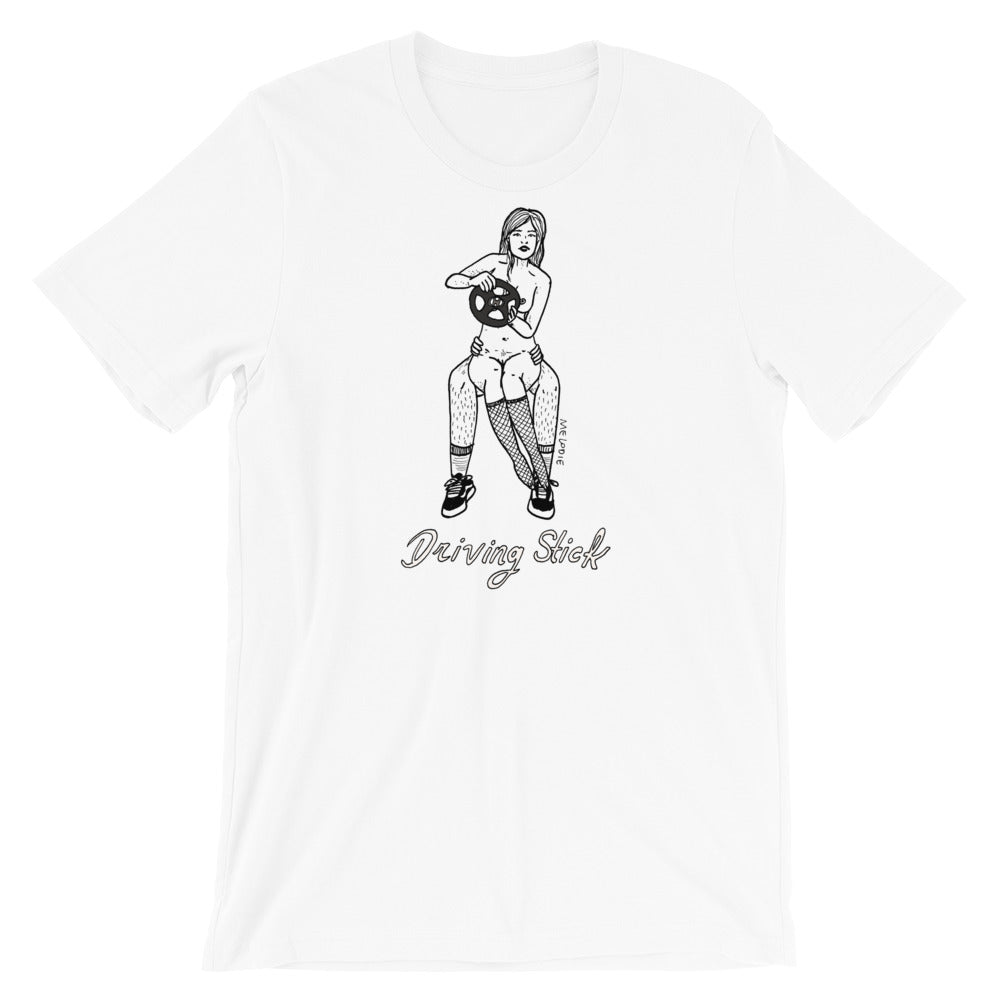 " Driving Stick " Short-Sleeve Unisex T-Shirt