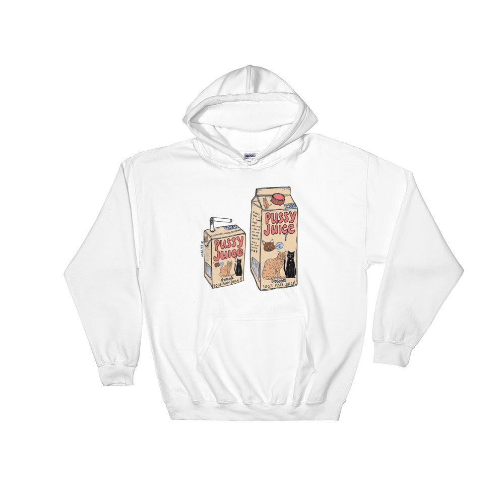 " Pussy Juice " Hooded Sweatshirt