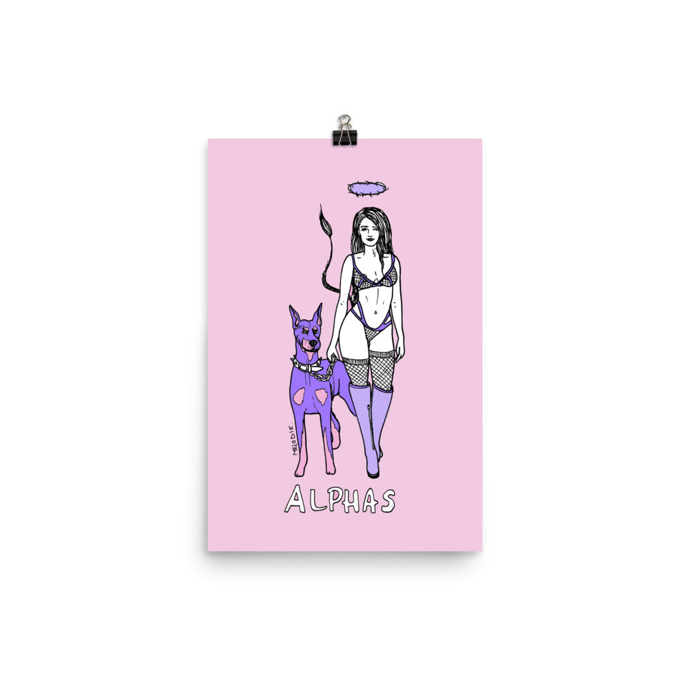 " Alphas " Print / Poster