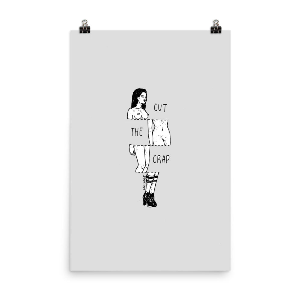 " Cut the Crap " Poster