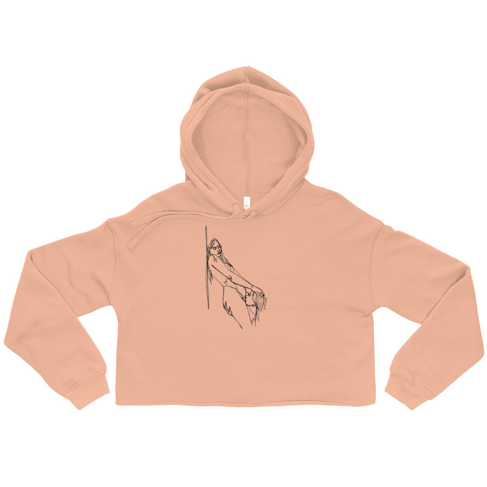 " Happy Meal "  1 //  Women's Fleece Crop Hoodie