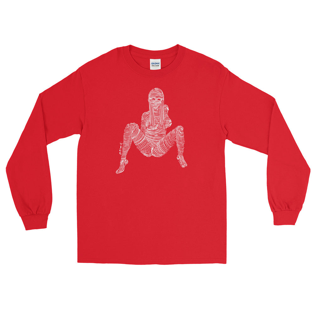 " 1/7 Deadly sins " Front and back Print Dark Men’s Long Sleeve Shirt