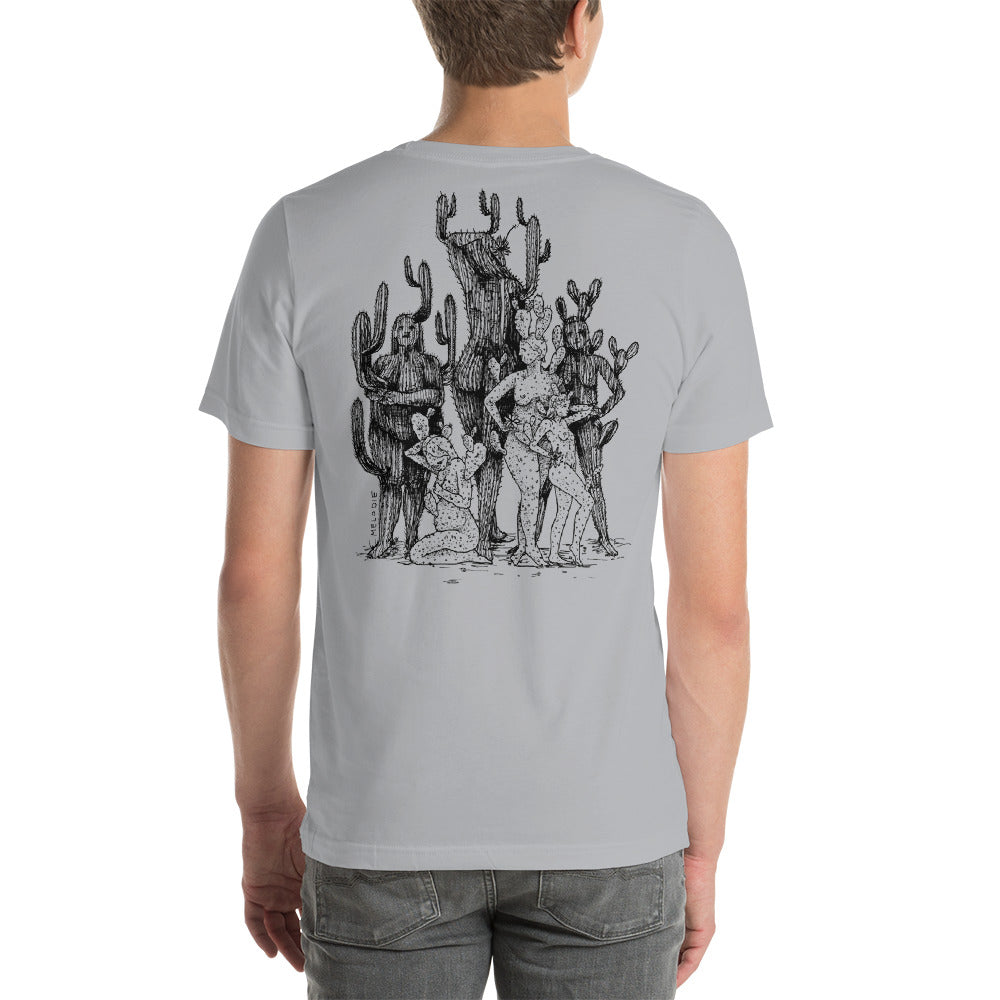 " Best Of Both World X All Shapes And Forms "Front and Back Print Short-Sleeve Unisex T-Shirt