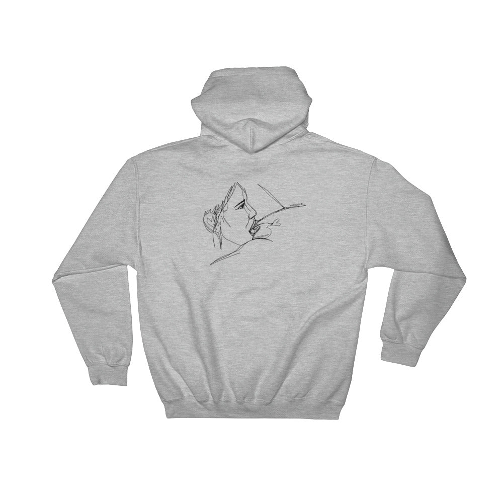 " Happy Meal " Front And Back Print /// Unisex Heavy Blend Hooded Sweatshirt