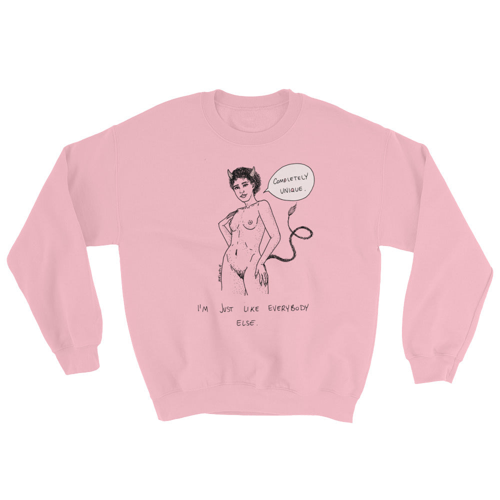 " Completely Unique " Unisex Sweatshirt