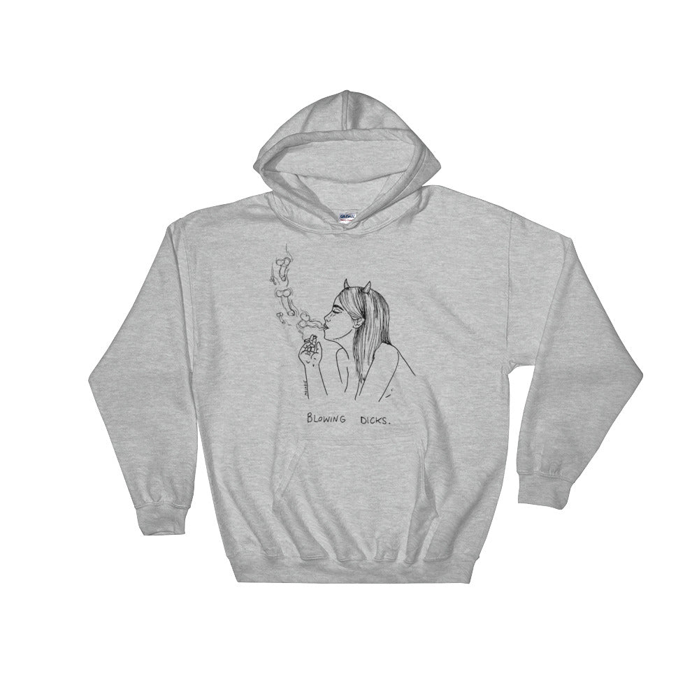 " Blowing Dicks " Unisex Hooded Sweatshirt