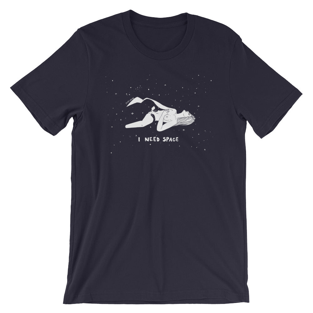 " I NEED SPACE " #5 Short-Sleeve Unisex T-Shirt