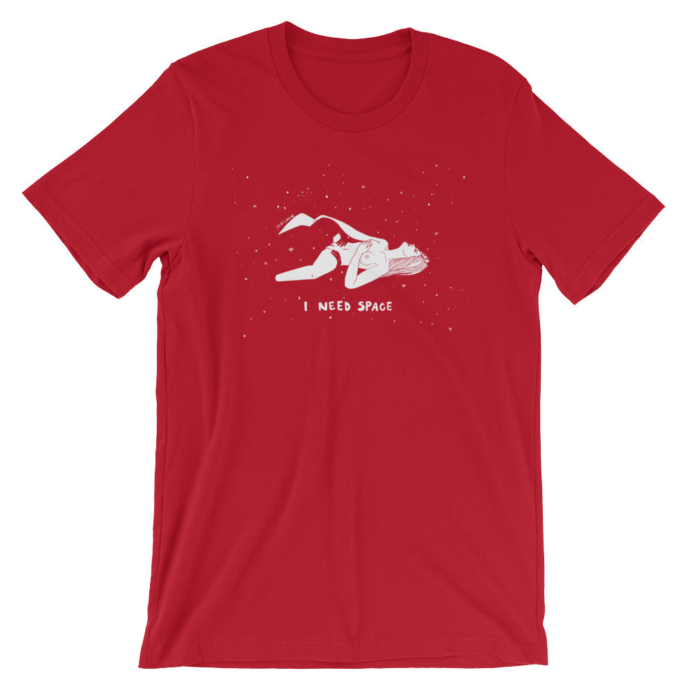" I NEED SPACE " #5 Short-Sleeve Unisex T-Shirt