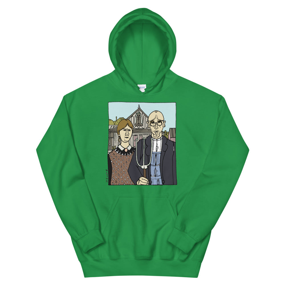 " Grant Wood " Unisex Hoodie