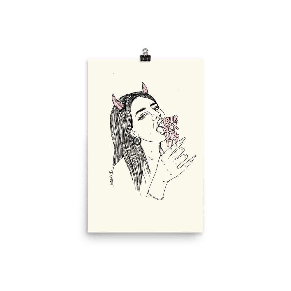 " Embrace Your Sexuality " Print / Poster