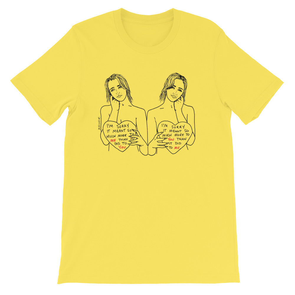 " I'm Sorry " Short-Sleeve Unisex T-Shirt