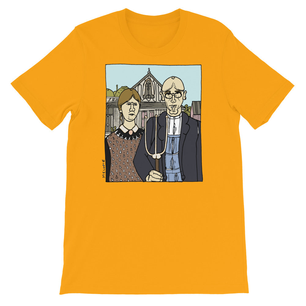 " Grant Wood " Short-Sleeve Unisex T-Shirt